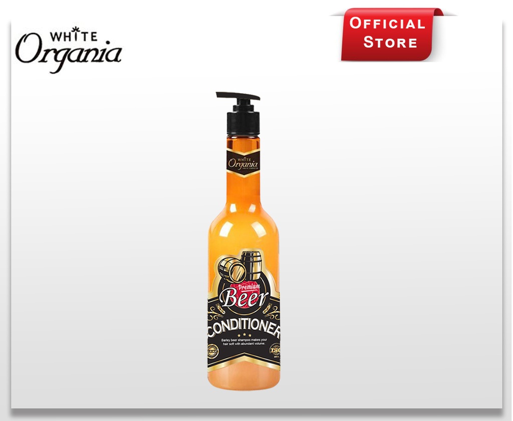 WHITE ORGANIA PREMIUM BEER HAIR CONDITIONER \n 500g