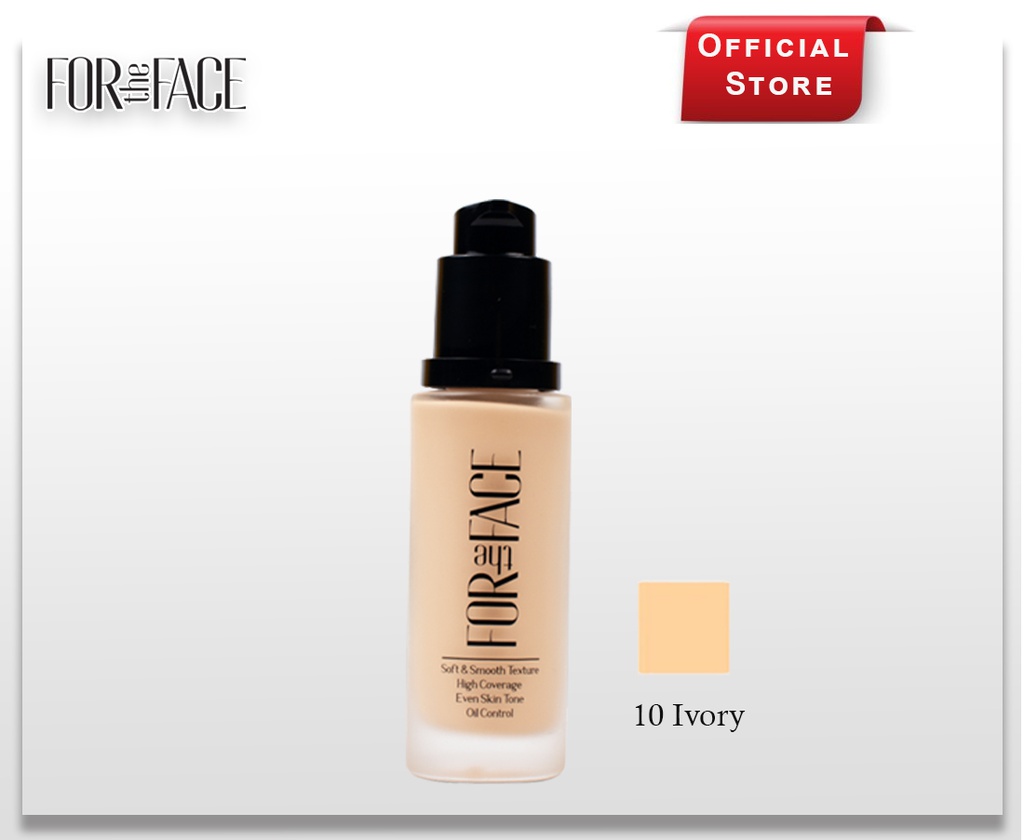 HIGH COVERAGE FOUNDATION - 10 IVORY 30ml