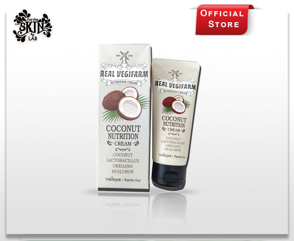 SUPER FOOD REAL VEGIFARM NUTRITION CREAM-Coconut (100 ml)